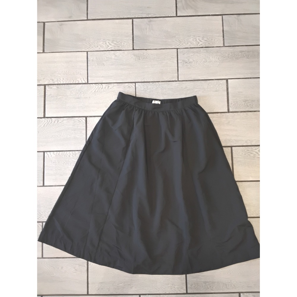 Old‎ Navy The Occasion Black Midi Skirt Elastic Waist Pockets XL 705300-00-1